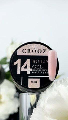 Гель для нарощування CROOZ ONE PHASE BUILDER GEL #14, 15 мл CR-1F-15-14 фото