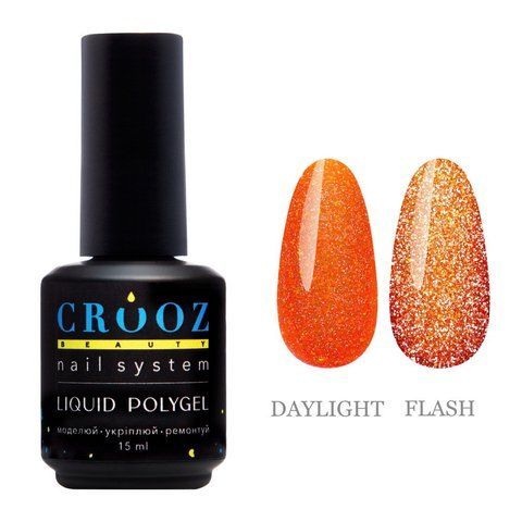 Рідкий полігель CROOZ LIQUID POLYGEL CRYSTAL #3, 15 мл CR-LPC-03 фото