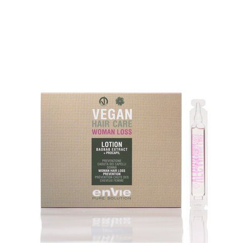 Лечебный лосьон против выпадения волос Envie Vegan в ампулах для женщин EN858 фото