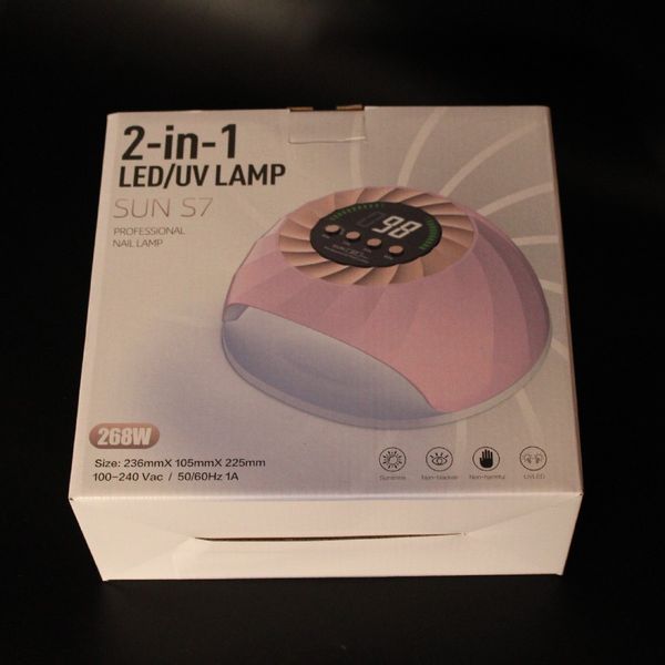 UV/LED-лампа для маникюра SUN S7, 268 Вт SUN-S7 фото