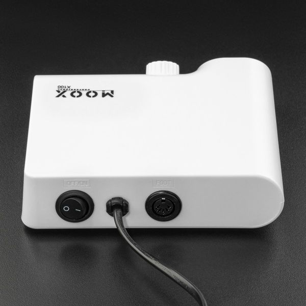 Фрезер для маникюра и педикюра MOOX X100, 45 000 об/мин, 70W, Белый Moox-100-W фото