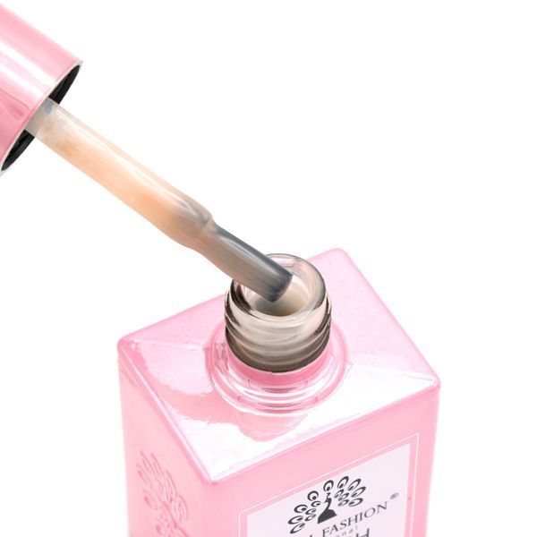 Каучукова база для гель-лаку френч Global Fashion Rubber Base Coat French, 15 мл 03 8097 фото