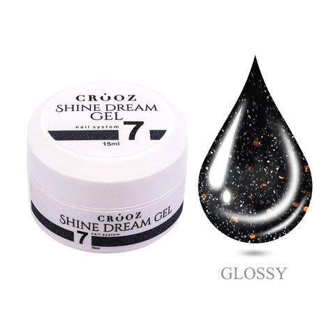 Гель для нарощування CROOZ Shine Dream Gel No7, 15 мл CR-35704 фото