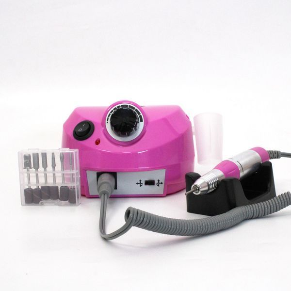 Фрезер для манікюру та педикюру Bee Nails ZS-601 (BN-202C), 65 Вт, 45 000 об/хв, Рожевий BN-ZS601-P фото