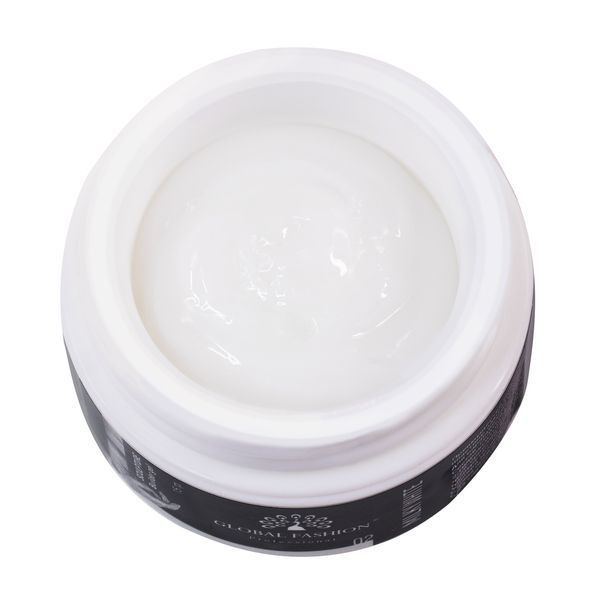 Скульптурный гель Global Fashion SCULPTURE BUILDER GEL MILKY WHITE №02, 15 г GF-SCLPT-02 фото