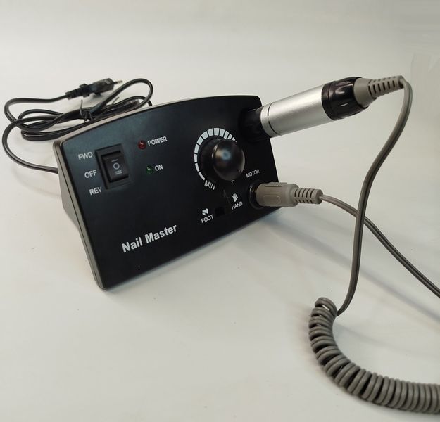 Фрезер для маникюра и педикюра Nail Drill ZS-602 ОРИГИНАЛ, 65 Вт, 45 000 об/мин, Черный ZS-602OR-B фото
