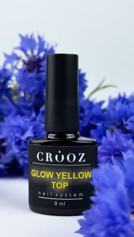 Топове флуоресцентне покриття CROOZ GLOW YELLOW TOP, 8 мл CR-GT-Y фото