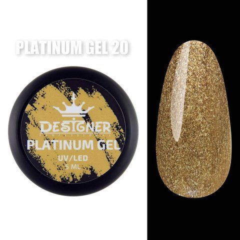 Платинум-гель Designer Professional Platinum Gel 20, 5 мл DP-PLG-20 фото