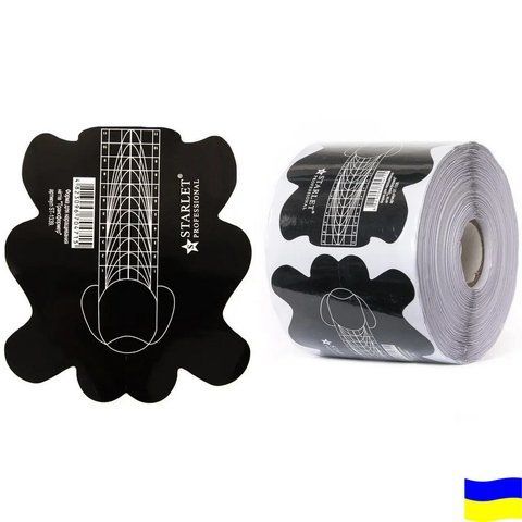 Формы для наращивания ногтей Starlet Professional, Трансформер, 300 шт/уп ST-FORM-001 фото