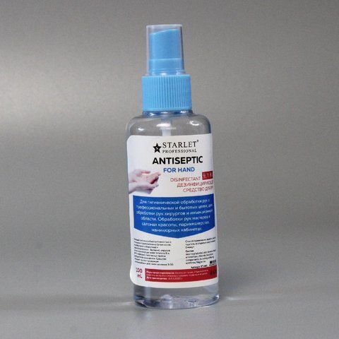 Антисептик для рук Starlet Professional ANTISEPTIC For Hand, 100 мл Sp-1181 фото