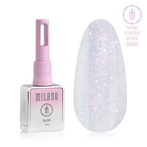 Камуфлююча база MILANO PREMIUM YUKI COVER BASE 05, 10 мл C-000011499-5 фото