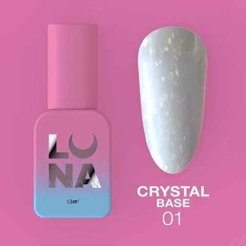 Камуфлирующая база LUNA Crystal Base #01, 13 мл LU-CRBASE13-01 фото