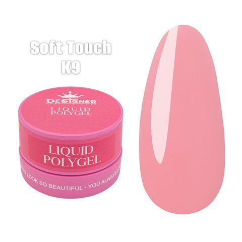 Рідкий полігель Designer Professional Liquid Polygel K9, в банці 30 мл DP-PL30-K09 фото