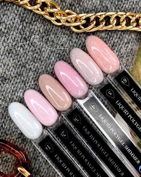 Рідкий полігель CROOZ LIQUID POLYGEL SHIMMER #2, 15 мл CR-LPSH-02 фото