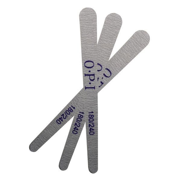 Пилка OPI &laquo;Крапля&raquo; 18 см, 180/240 грит, 50 шт/уп OPI-PK-180/240 фото