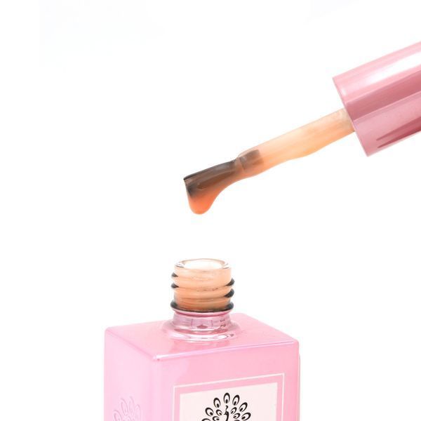 Каучукова база для гель-лаку френч Global Fashion Rubber Base Coat French, 15 мл 01 8095 фото