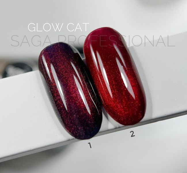 Гель-лак &laquo;кошачий глаз&raquo; SAGA Professional Glow Cat gel polish #3, 9 мл SG-GLOW-03 фото