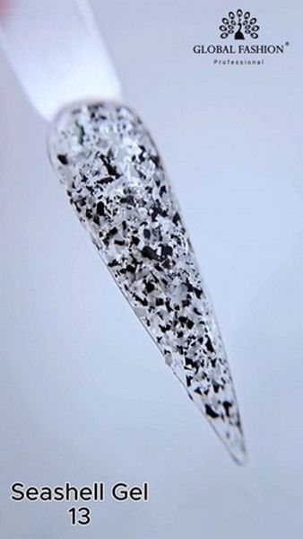 Гель для нігтів Global Fashion SEASHELL GEL 13, 8 г 17424 фото