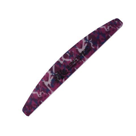 Пилка для нігтів Global Fashion з малюнком, 180/240, Бузкова PGFP-180/240-S фото