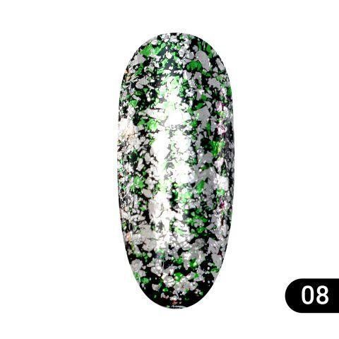 Втирка для ногтей Global Fashion Diamond Foil 08 GFDiF-08 фото