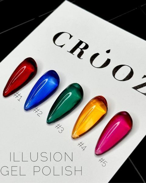 Витражный гель-лак CROOZ ILLUSION GEL POLISH #4, 8 мл CR-GEL-ILL04 фото