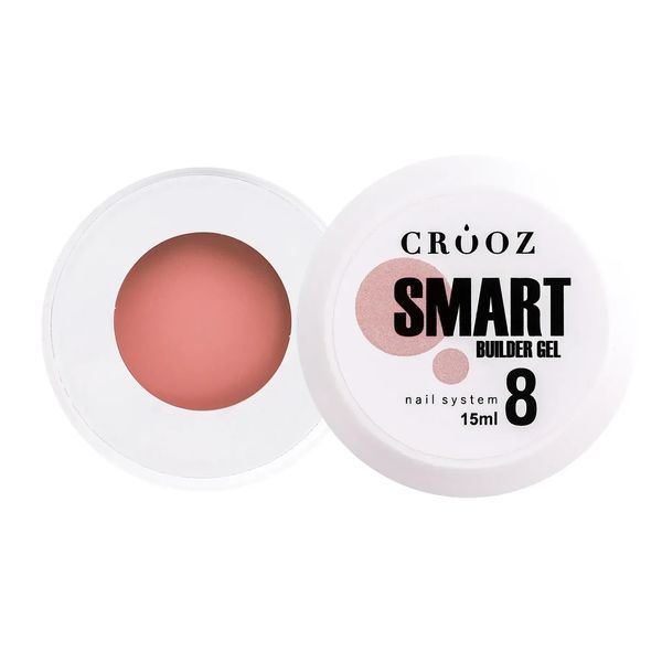 Гель для нарощування та зміцнення нігтів Crooz Smart Builder Gel #8, 15 мл CR-SBG-15-08 фото