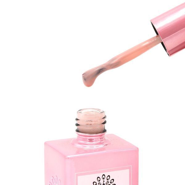 Каучукова база для гель-лаку френч Global Fashion Rubber Base Coat French, 15 мл 08 8102 фото