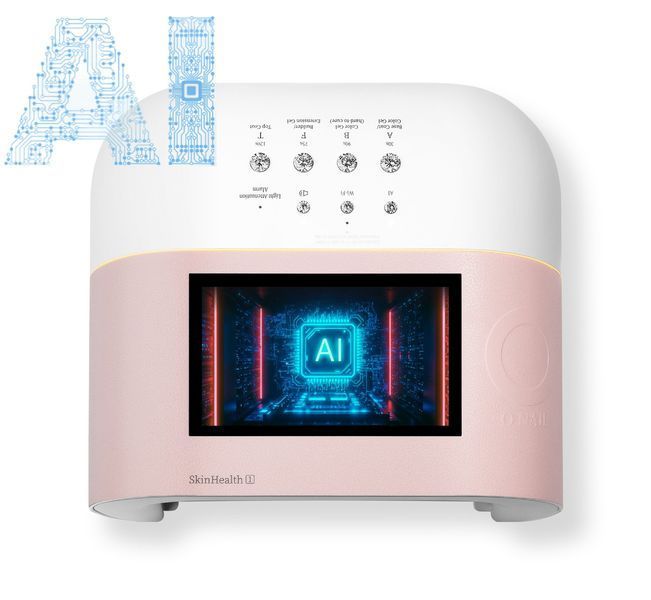 UV/LED-лампа зі штучним інтелектом O Nail AI Smart Curing Lamp Pink ONAIL-AI-01P фото