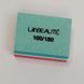 Баф Lilly Beaute 100/180, прямокутний, упаковка 50 шт, Червоний із зеленим LB-100/180-RG фото 1