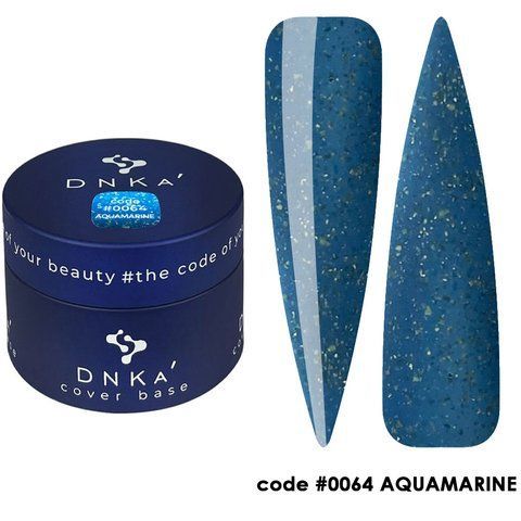 Универсальная камуфлирующая база DNKa&rsquo; Cover Base #064, Aquamarine, 30 мл DN-064-30 фото