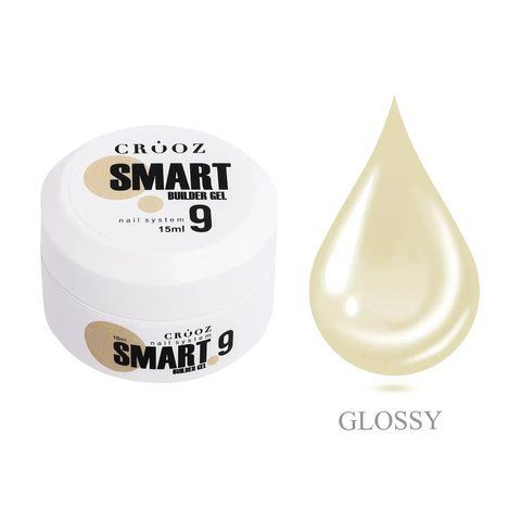 Гель для нарощування та зміцнення нігтів Crooz Smart Builder Gel #9, 15 мл CR-SBG-15-09 фото