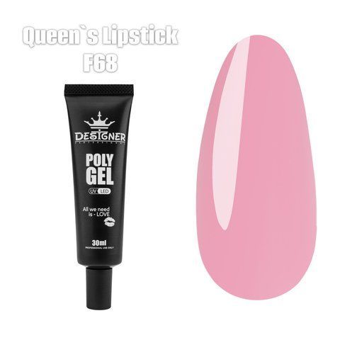 Полігель Designer Professional Polygel F68, 30 мл DP-POL-F68 фото