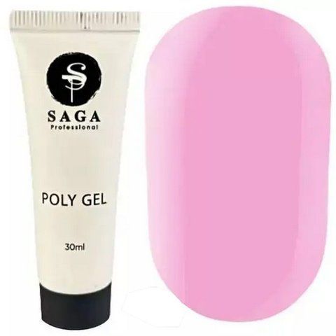 Полигель для наращивания ногтей SAGA POLY GEL NEW #5, 30 мл SG-POLY-05 фото
