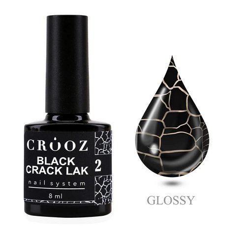 Гель-лак CROOZ Crack Lack з ефектом кракелюру #2, 8 мл CROOZ-CRACK-02 фото
