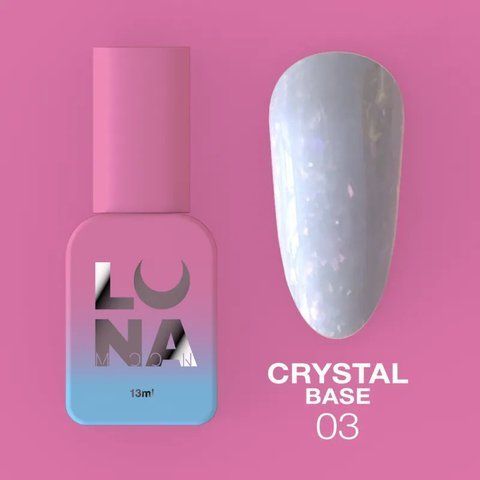 Камуфлирующая база LUNA Crystal Base #03, 13 мл LU-CRBASE13-03 фото