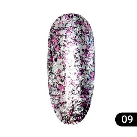 Втирка для ногтей Global Fashion Diamond Foil 09 GFDiF-09 фото