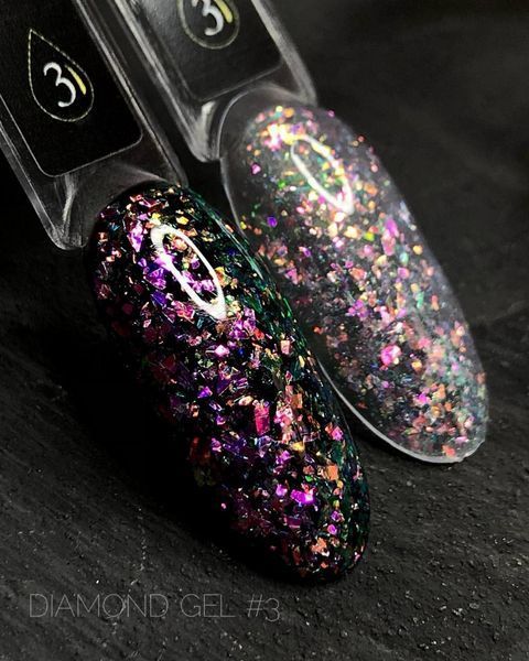 Гель для дизайна CROOZ DIAMOND GEL #3, 5 мл CR-DIAM-03 фото