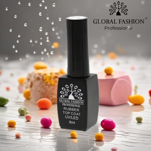 Топ Global Fashion Black Elite каучуковий з вітамінами, 8 мл 8266 фото