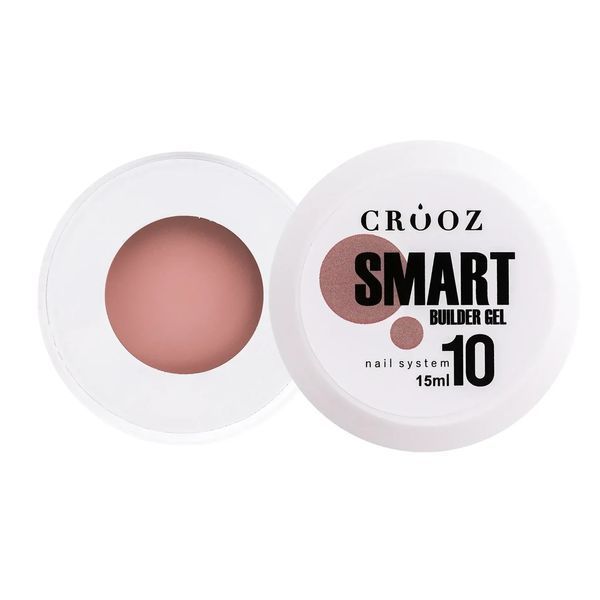 Гель для нарощування та зміцнення нігтів Crooz Smart Builder Gel #10, 15 мл CR-SBG-15-10 фото