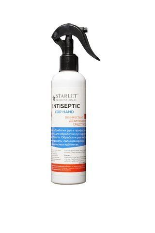 Антисептик для рук Starlet Professional ANTISEPTIC For Hand, 250 мл Sp-1182 фото