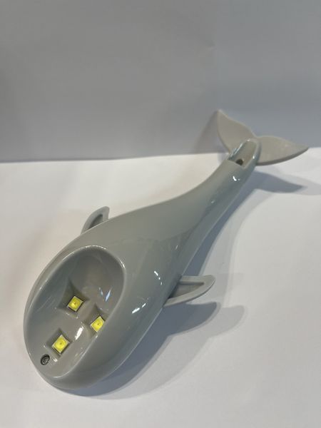 Манікюрна лампа UV+LED працює від USB Дельфін, 3 лампочки, 5 Вт UV-Dolf фото