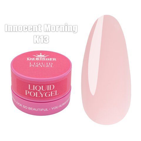 Рідкий полігель Designer Professional Liquid Polygel K13, в банці 30 мл DP-PL30-K13 фото