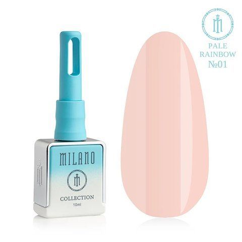 Гель-лак MILANO PREMIUM PALE RAINBOW COLLECTION 01, 10 мл C-000011403 фото