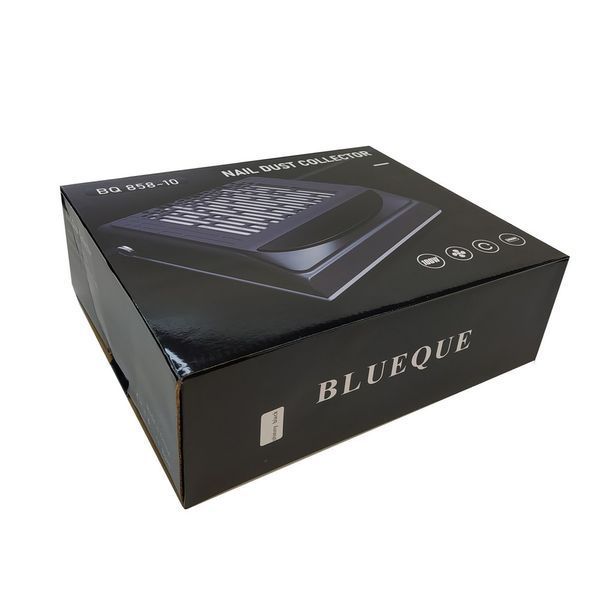 Витяжка манікюрна Blueque BQ 858-10 c HEPA-фільтром, 100 Вт, Чорна матова BQ858-10-BM фото