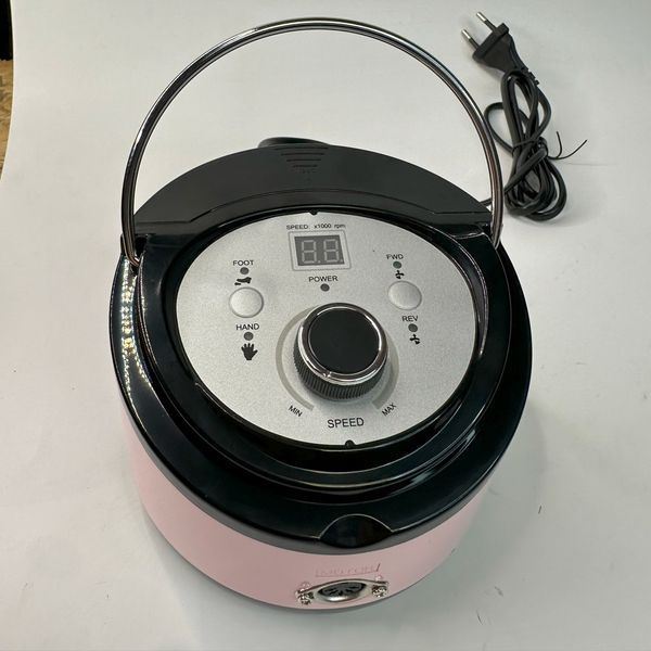 Фрезер для манікюру Nail Drill ZS-606, 65 Ватт, 45 000 об/хв, Рожевий ZS-606-65-45-PINK фото