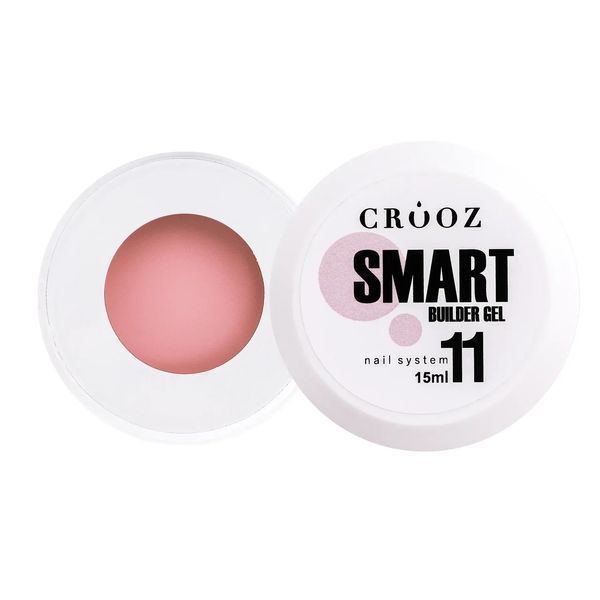 Гель для нарощування та зміцнення нігтів Crooz Smart Builder Gel #11, 15 мл CR-SBG-15-11 фото
