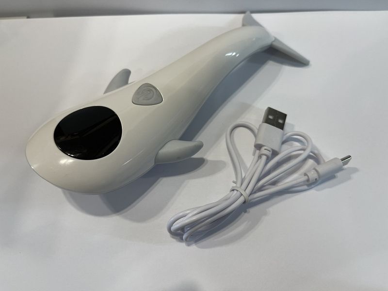 Манікюрна лампа UV+LED працює від USB Дельфін, 3 лампочки, 5 Вт UV-Dolf фото