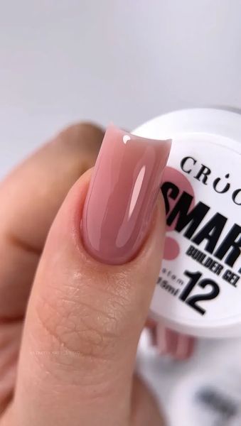 Гель для нарощування та зміцнення нігтів Crooz Smart Builder Gel #12, 15 мл CR-SBG-15-12 фото