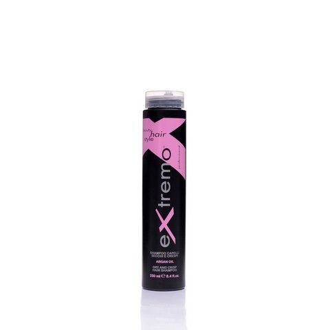 Шампунь для пористых и вьющихся волос с аргановым маслом, 250ml EX405 фото