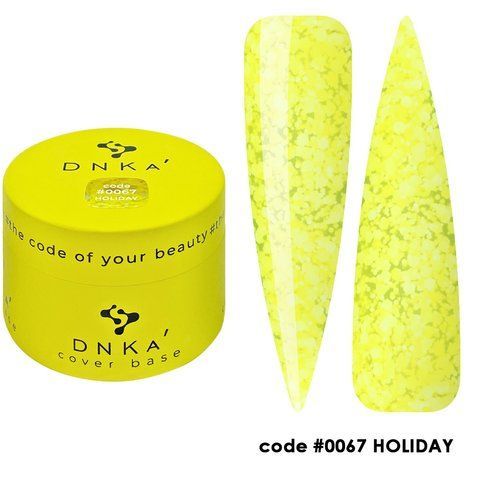 Универсальная камуфлирующая база DNKa&rsquo; Cover Base #067, Holiday, 30 мл DN-067-30 фото